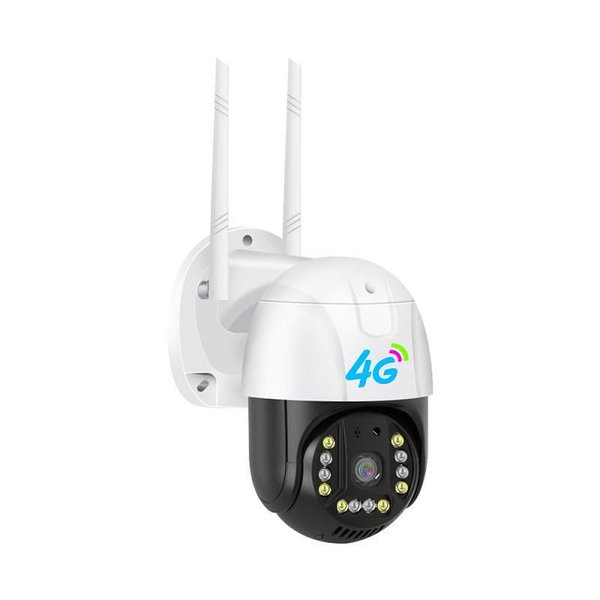 Водоустойчива външна охранителна 4G Sim CCTV WiFi камера 5MP, двупосочен аудио разговор, нощно виждане, детектор за движение 810-5 — оферта от mitevbg.com
