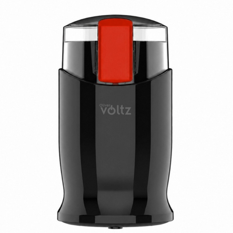 Кафемелачка Oliver Voltz OV51172C, 150W, 60 гр, Система за безопасност, Стоманени ножове, Черен — оферта от alleop.bg
