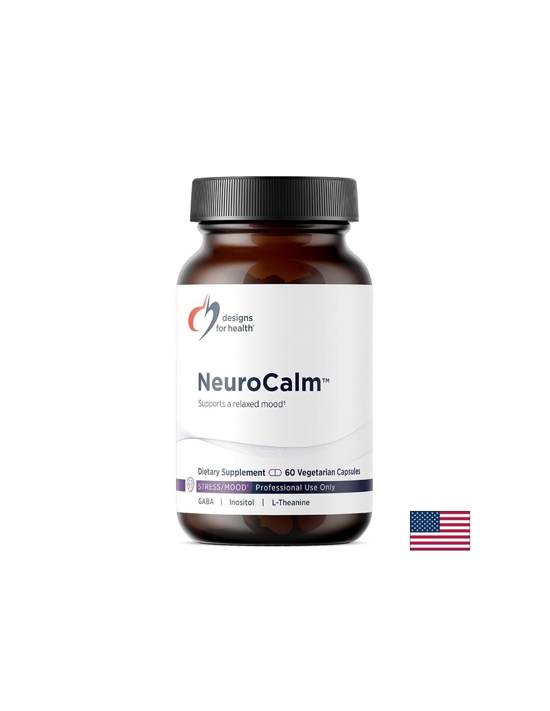 NeuroCalm Peptide – При стрес и тревожност, млечни пептиди Lactium, 30 капсули — оферта от revita.bg