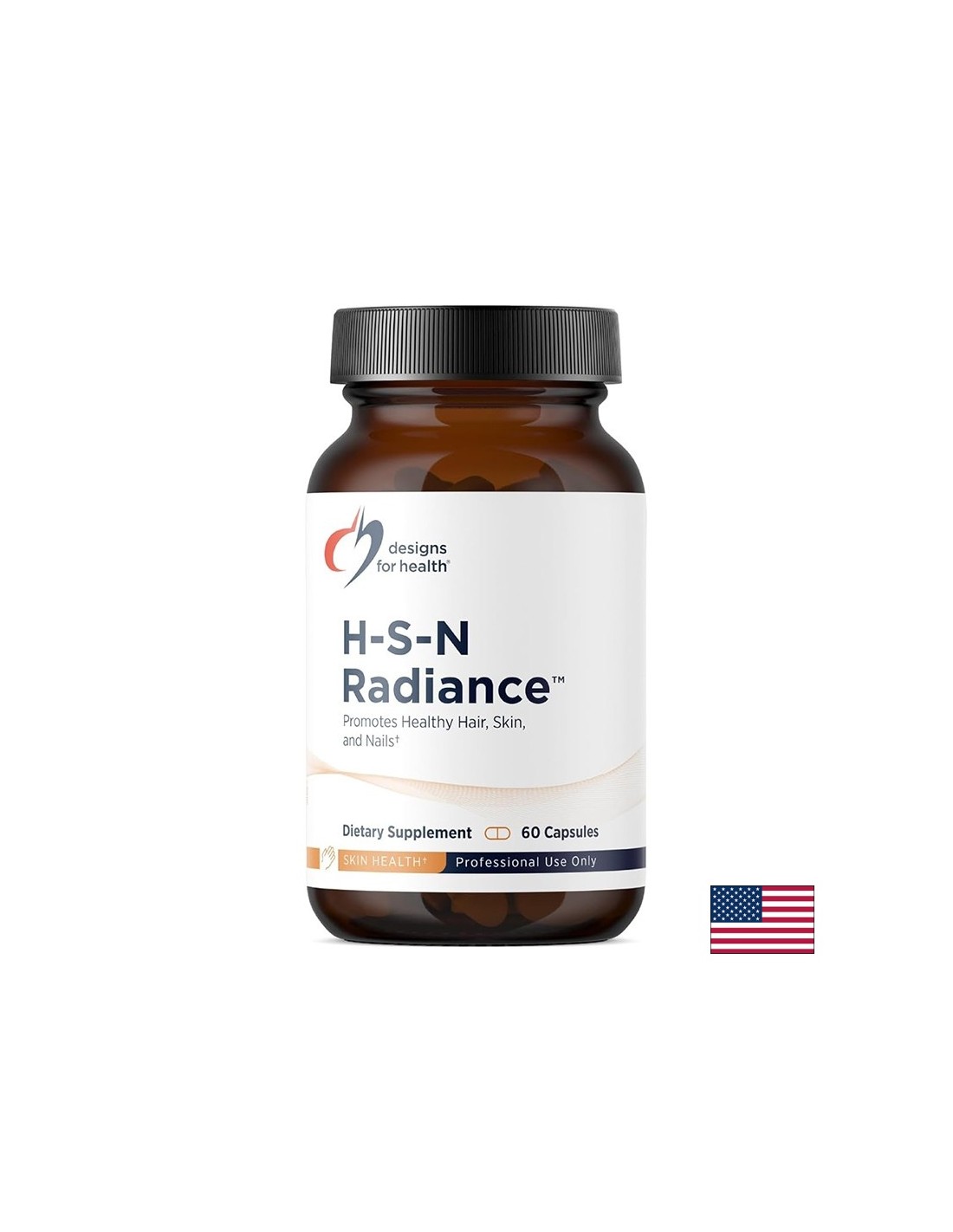 H-S-N Radiance – За коса, кожа и нокти, с кератин, биотин и бамбук, 60 капсули — оферта от revita.bg