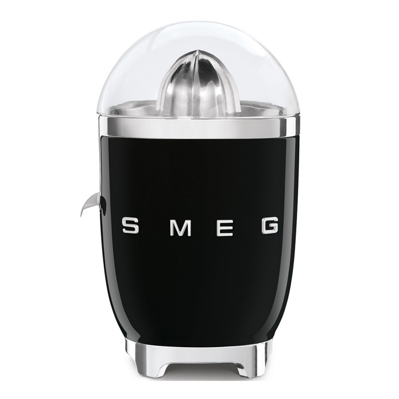 Електрическа цитрус преса Smeg CJF11BLEU, 70 W, Антикапкова система, Противоплъзгаща се основа, Черен — оферта от alleop.bg