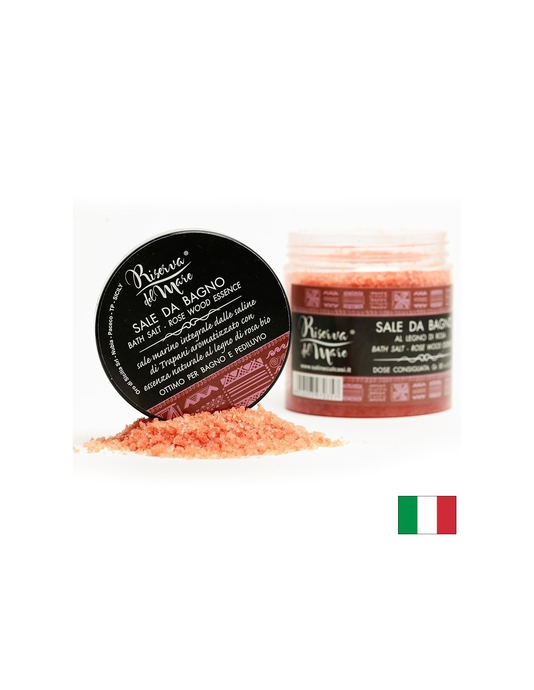 Ароматни морски соли за вана с био розово дърво, 500 g — оферта от revita.bg