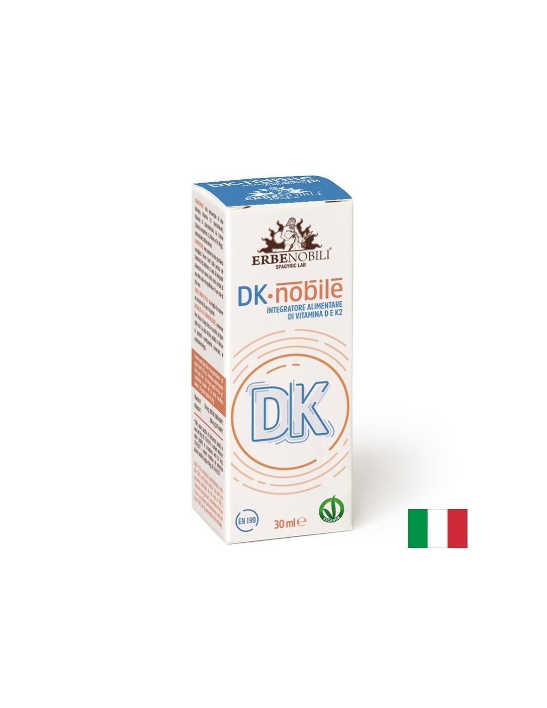 DK·nobile формула с витамин D3 и K2 - За здрави кости и зъби, 30 ml капки — оферта от revita.bg
