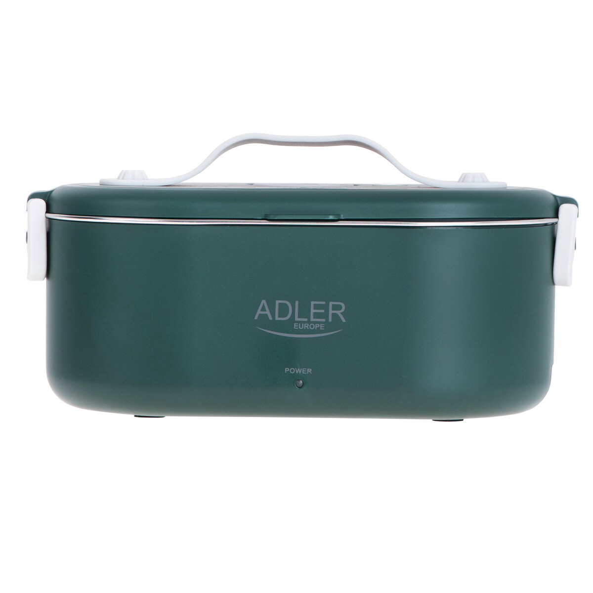 Електрическа кутия за обяд Adler AD-4522, 800 ml, До 70°C, Стоманен съд за храна, 5L термо чанта — оферта от technomani.bg/