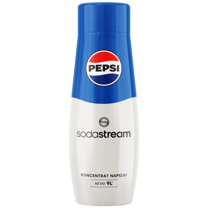 Концентриран сироп SodaStream Pepsi, 440 мл, До 9 л, Без алергени и ГМО, Бял/син — оферта от alleop.bg