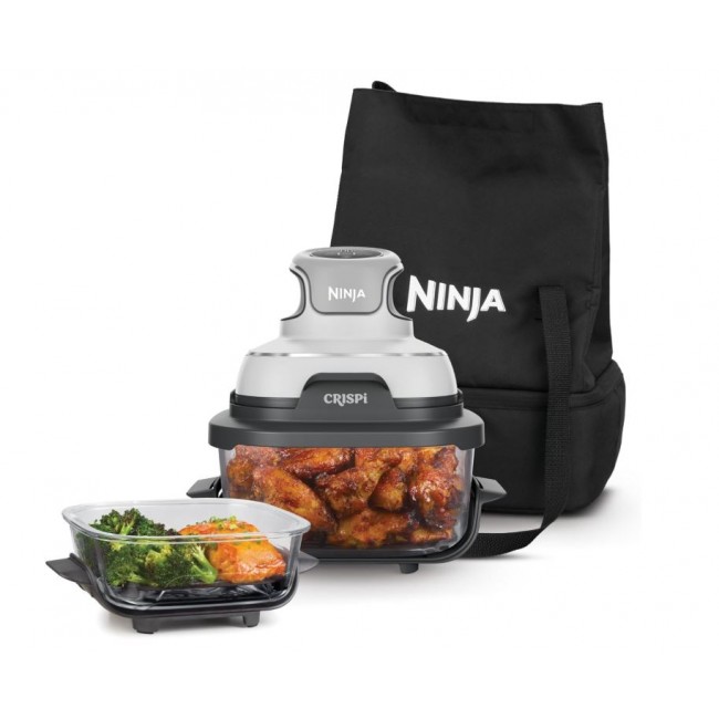 Фритюрник с горещ въздух Ninja Crispi FN102EU, 4 в 1 с керамично покритие — оферта от airtrade.bg