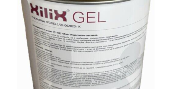 Препарат срещу дървояди XILIX Gel - 5 л., 23 кв.м. — оферта от newfresh.org