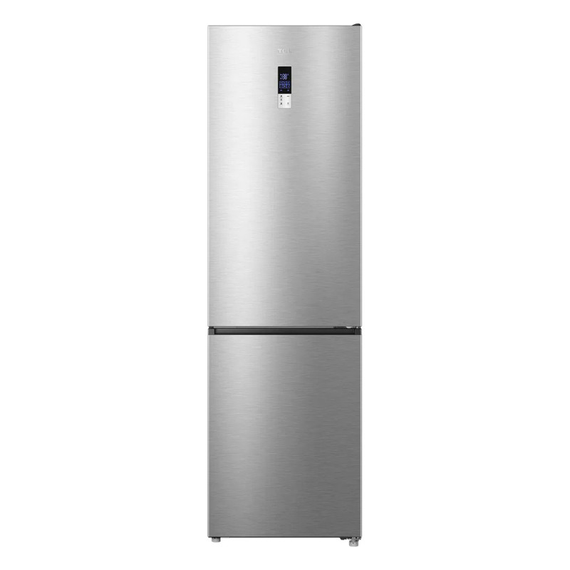 Хладилник с фризер TCL RP409BIE0EU, 409 л, Клас Е, No Frost, Eco режим, Реверсивни врати, Зимен режим, Multi Air Flow, Инокс — оферта от alleop.bg