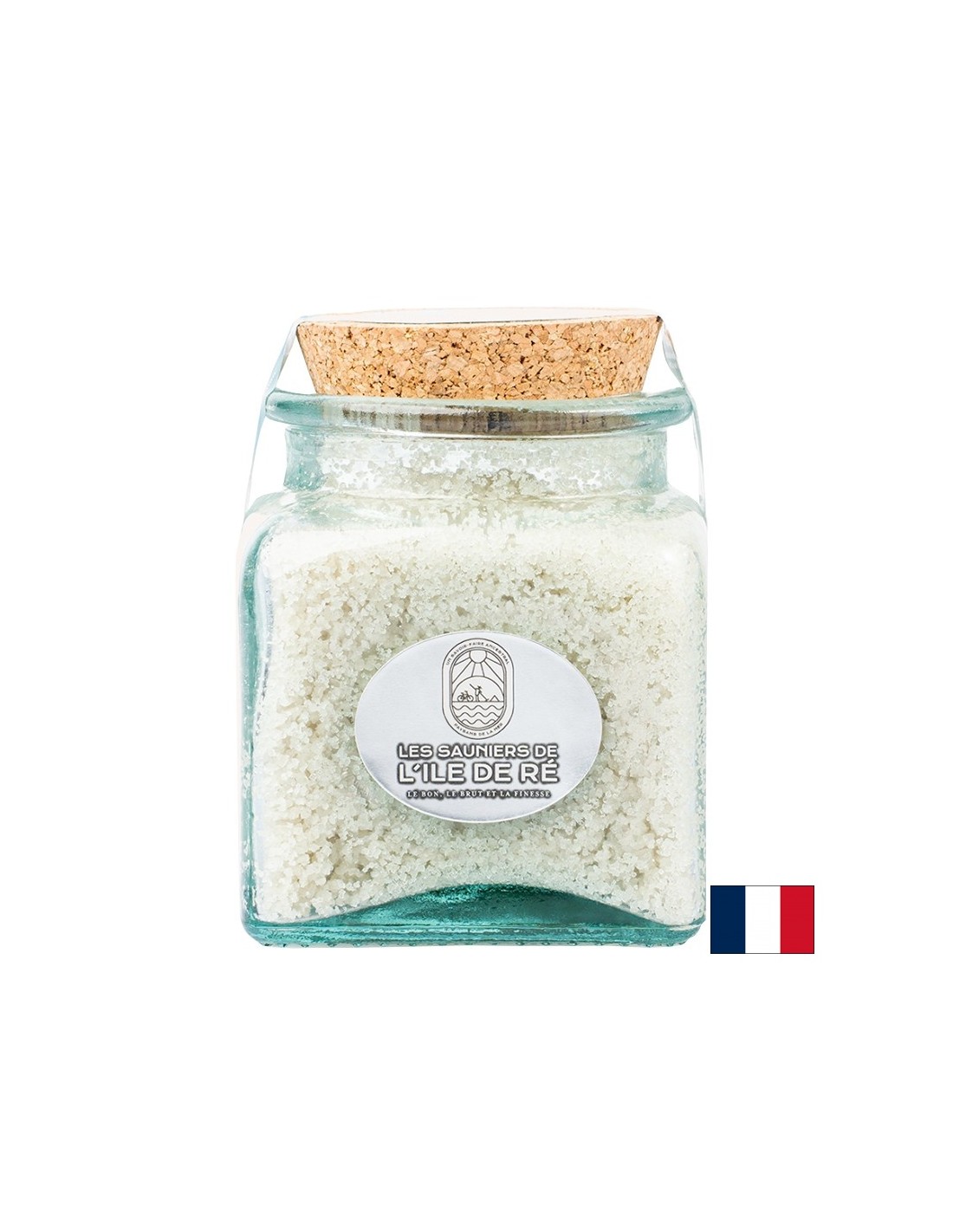 Едра сива морска сол от Ил дьо Ре (стъклен буркан), 400 g — оферта от revita.bg