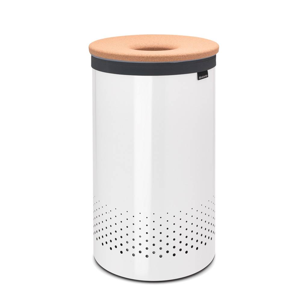 Кош за пране Brabantia 60L, корков капак — оферта от technomani.bg/
