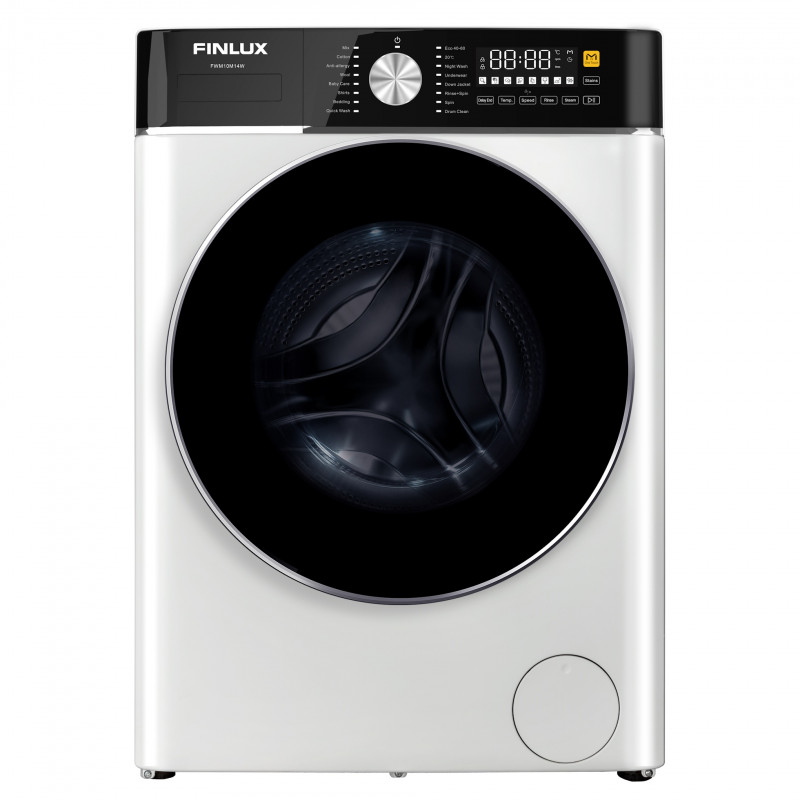 Пералня Finlux FWM10M14W, Клас А, 17 програми, 1400 об/мин, Отложен старт, Програма M-Smart, Бял — оферта от alleop.bg