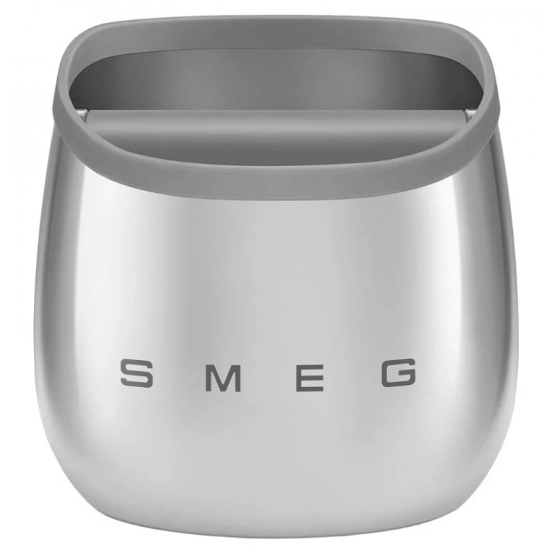 Съд за изтръсване на утайка от кафе Smeg ECKB01, Гланцово покритие, Инокс — оферта от alleop.bg