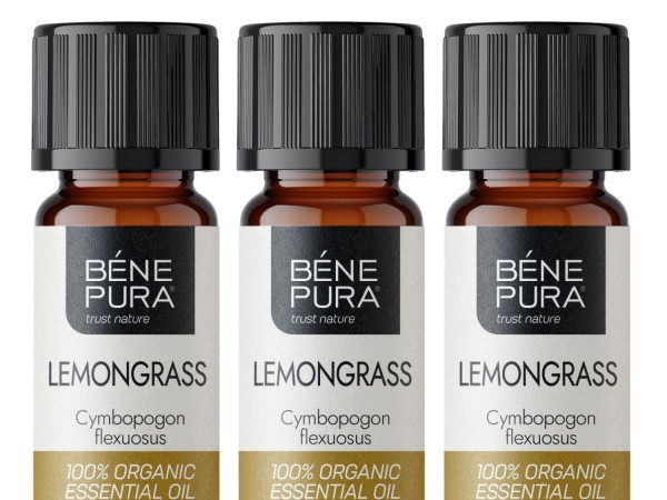 3x Био Етерично масло от Лимонена Трева - 10мл — оферта от benepura.bg