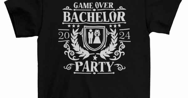 Тениски за ергенско парти - Bachelor Game Over — оферта от clothink.eu