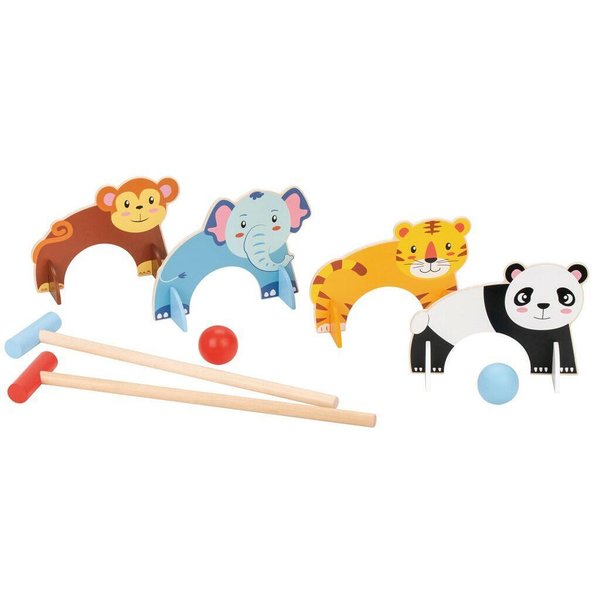 Lelin toys крокет за деца с животни — оферта от woodenmagic.bg