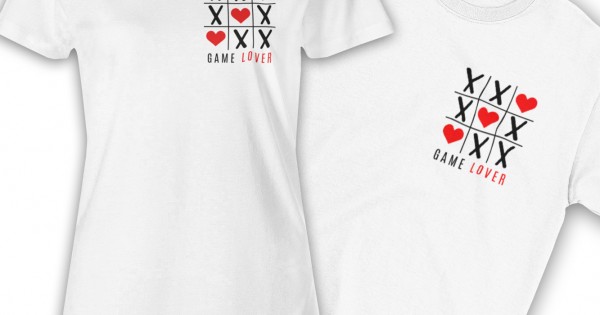 Tениски за влюбени - Game Lover — оферта от clothink.eu