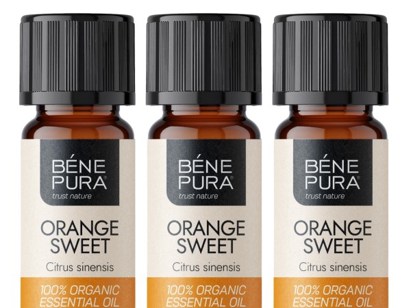 3x Био Етерично масло от Сладък Портокал - 10мл — оферта от benepura.bg