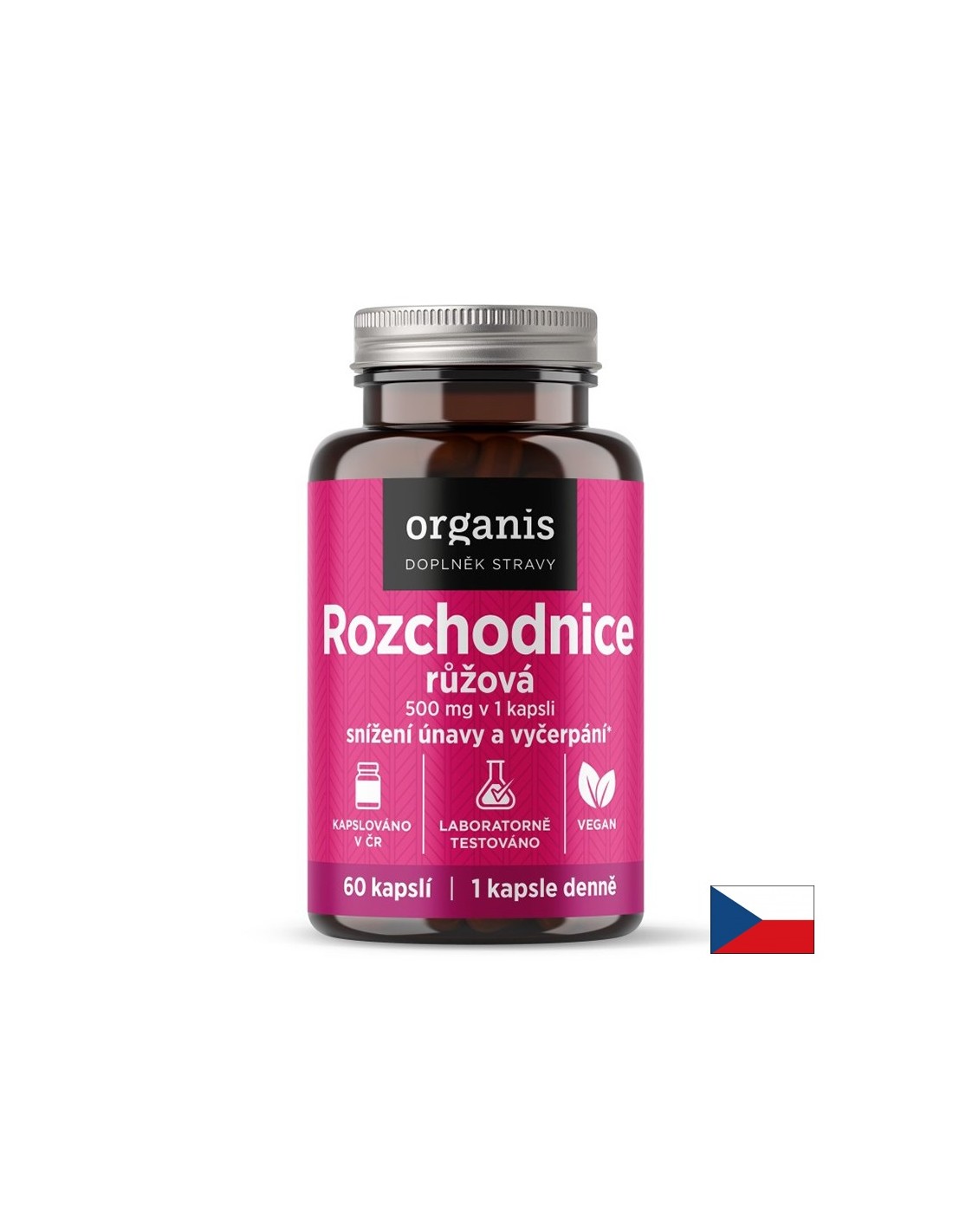 Златен корен (родиола), екстракт от корен, 500 mg, 60 капсули — оферта от revita.bg