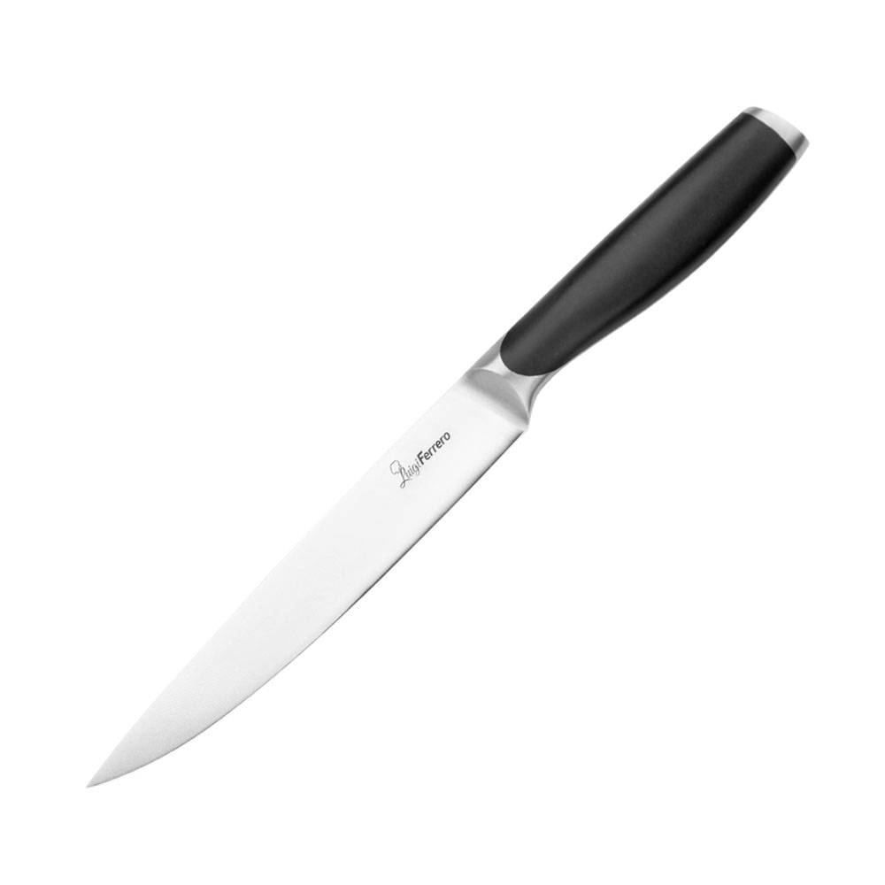 Нож за месо Luigi Ferrero Masaru FR-2580B 20cm — оферта от potrebno.bg
